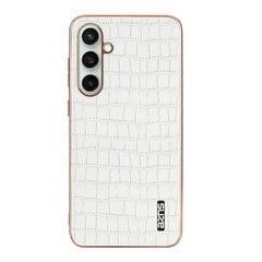 Samsung Galaxy S24 FE -kuorelle Galvanoitu krokotiilirakenne PU+TPU-puhelimen kansi hinta ja tiedot | Puhelimen kuoret ja kotelot | hobbyhall.fi