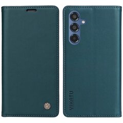 Samsung Galaxy M35 5G -kotelolle, nahkaiselle läppäpuhelimelle, piilotettu magneettinen absorptio hinta ja tiedot | Puhelimen kuoret ja kotelot | hobbyhall.fi