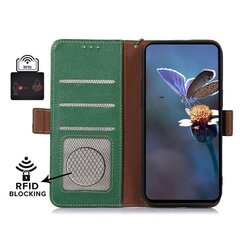 Samsung Galaxy M35 5G -kotelolle RFID-esto kuvioitu aito lehmännahkainen puhelimen kansi hinta ja tiedot | Puhelimen kuoret ja kotelot | hobbyhall.fi