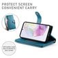 Samsung Galaxy A35 5G Case PU-nahkaiselle vetoketjutaskulle, Flip-puhelimen suojus hinta ja tiedot | Puhelimen kuoret ja kotelot | hobbyhall.fi