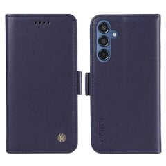 Samsung Galaxy M35 5G Case Flip Wallet Iskunkestävälle nahkaiselle puhelinkuorelle hinta ja tiedot | Puhelimen kuoret ja kotelot | hobbyhall.fi