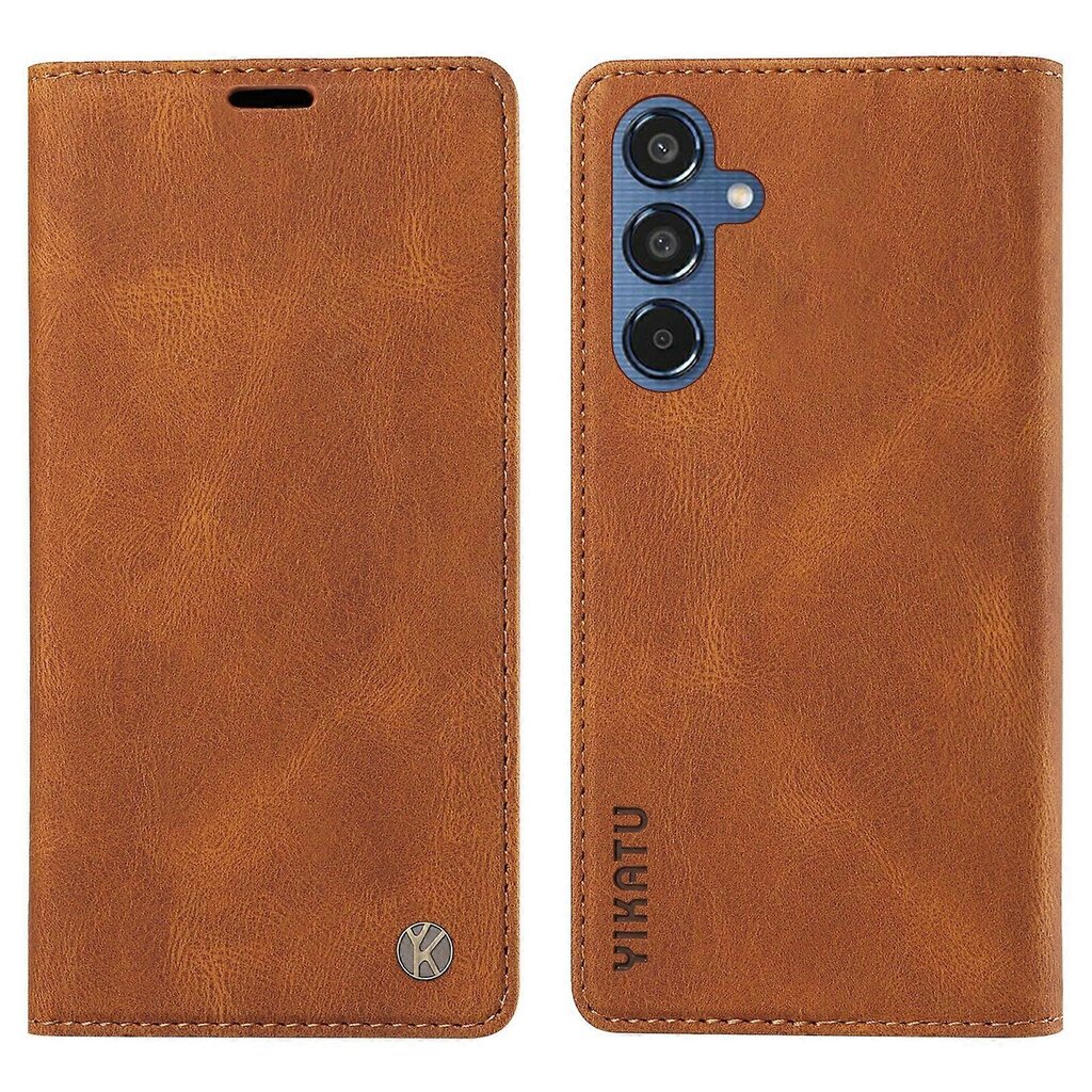 Samsung Galaxy M35 5G Case Lompakko Nahkainen Puhelinkuori Vahva magneettinen sulkeminen hinta ja tiedot | Puhelimen kuoret ja kotelot | hobbyhall.fi