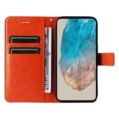 Painettu kukkasarjan kotelo Samsung Galaxy M35 5G Case PU-nahkaiselle lompakkopuhelimelle perhonenkuvio hinta ja tiedot | Puhelimen kuoret ja kotelot | hobbyhall.fi