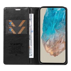 Samsung Galaxy M35 5G -kotelolle Litchi Grain Nahkainen Lompakon puhelimen suojakuori hinta ja tiedot | Puhelimen kuoret ja kotelot | hobbyhall.fi