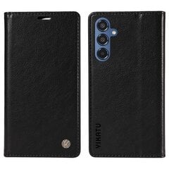 Samsung Galaxy M35 5G -kotelolle Litchi Grain Nahkainen Lompakon puhelimen suojakuori hinta ja tiedot | Puhelimen kuoret ja kotelot | hobbyhall.fi