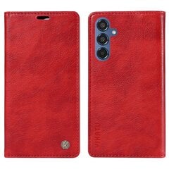 Samsung Galaxy M35 5G -kotelolle Litchi Grain Nahkainen Lompakon puhelimen suojakuori hinta ja tiedot | Puhelimen kuoret ja kotelot | hobbyhall.fi