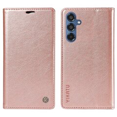 Samsung Galaxy M35 5G -kotelolle Litchi Grain Nahkainen Lompakon puhelimen suojakuori hinta ja tiedot | Puhelimen kuoret ja kotelot | hobbyhall.fi