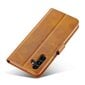 Samsung Galaxy S24 FE Case Calf Texture PU-nahkajalustalle Lompakon puhelimen suojakuori hinta ja tiedot | Puhelimen kuoret ja kotelot | hobbyhall.fi