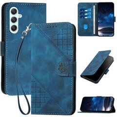 Samsung Galaxy A35 5G Case Butterfly Imprint -nahkaiselle lompakkopuhelimelle hinta ja tiedot | Puhelimen kuoret ja kotelot | hobbyhall.fi