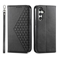 Samsung Galaxy M35 5G Case Calf Texture PU-nahkaiselle puhelimen suojakuorelle lompakolla hinta ja tiedot | Puhelimen kuoret ja kotelot | hobbyhall.fi