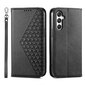 Samsung Galaxy M35 5G Case Calf Texture PU-nahkaiselle puhelimen suojakuorelle lompakolla hinta ja tiedot | Puhelimen kuoret ja kotelot | hobbyhall.fi