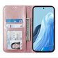 Samsung Galaxy M35 5G Case Calf Texture PU-nahkaiselle puhelimen suojakuorelle lompakolla hinta ja tiedot | Puhelimen kuoret ja kotelot | hobbyhall.fi