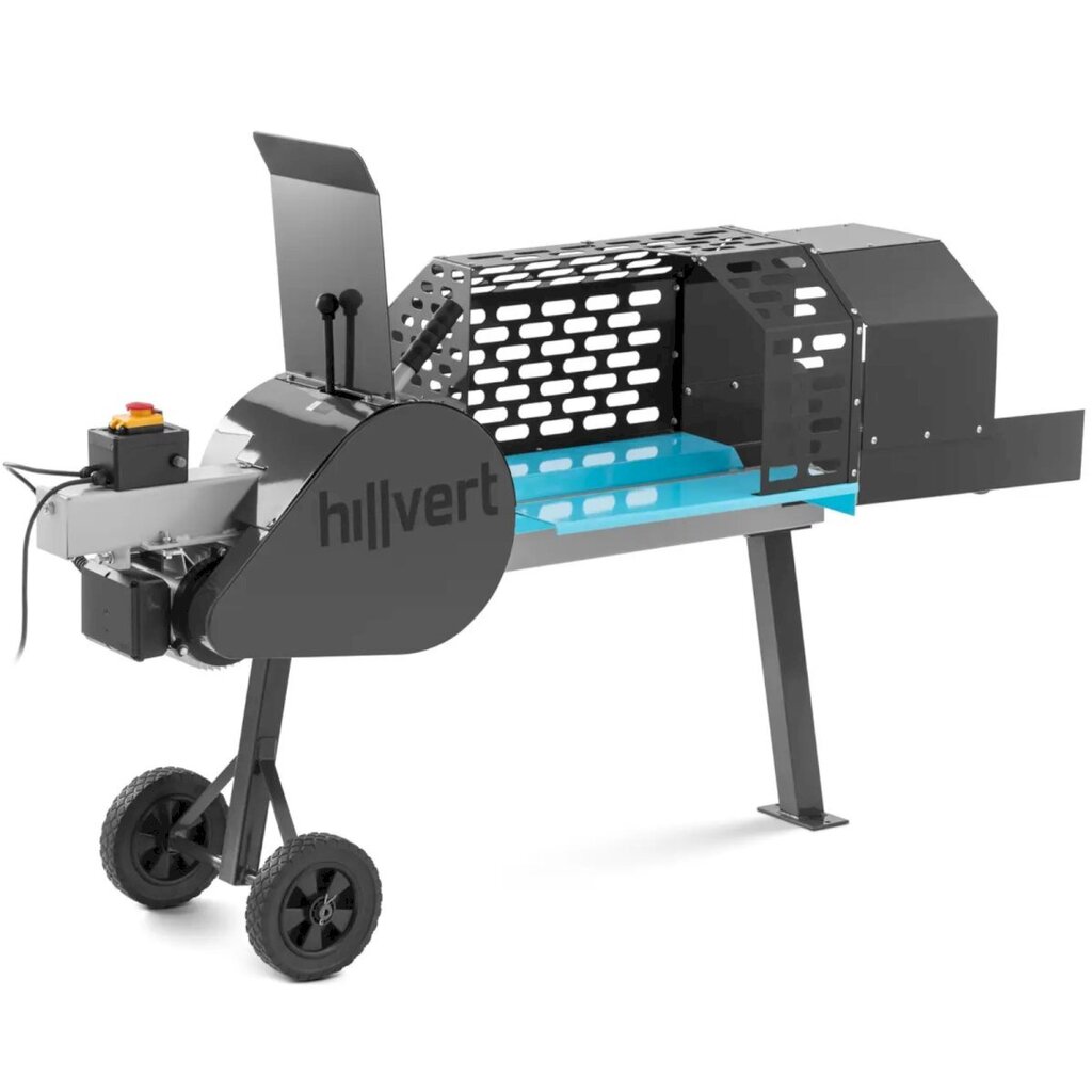 Sähkökäyttöinen puuhakkuri, Hillvert HI-LS-8000K1,halkaisija 28cm, 8 t, 1050 W. hinta ja tiedot | Oksasilppurit, lehtipuhaltimet | hobbyhall.fi