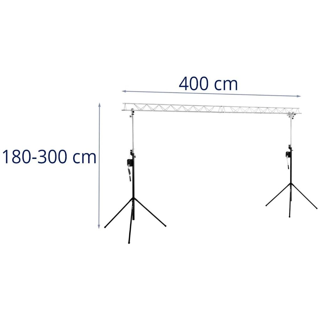 DJ-lavan siltavalaistusramppi, Singercon CON.LS3000E1.031, 4 m. x 3 m. hinta ja tiedot | Riippuvalaisimet | hobbyhall.fi