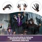 Halloween nivelletyt sormet, pelottavat väärennetyt sormet Luuranko Käsi Cosplay-sormikäsine hinta ja tiedot | Naamiaisasut | hobbyhall.fi