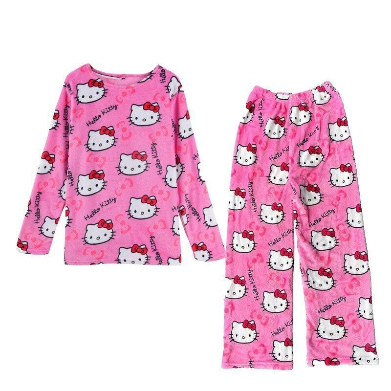 Pyjamahousut Hello Kitty hinta ja tiedot | Yöasut ja pyjamat | hobbyhall.fi