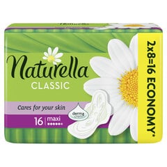 Terveyssiteet Naturella Classic 16 kpl. hinta ja tiedot | Tamponit ja terveyssiteet | hobbyhall.fi