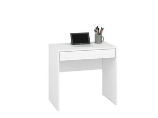 Kirjoituspöytä Kendo 01, valkoinen hinta ja tiedot | Tietokonepöydät ja työpöydät | hobbyhall.fi