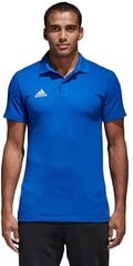 Miesten t-paita Adidas Condivo 18 CO Polo CF4375, sininen. hinta ja tiedot | Miesten T-paidat | hobbyhall.fi