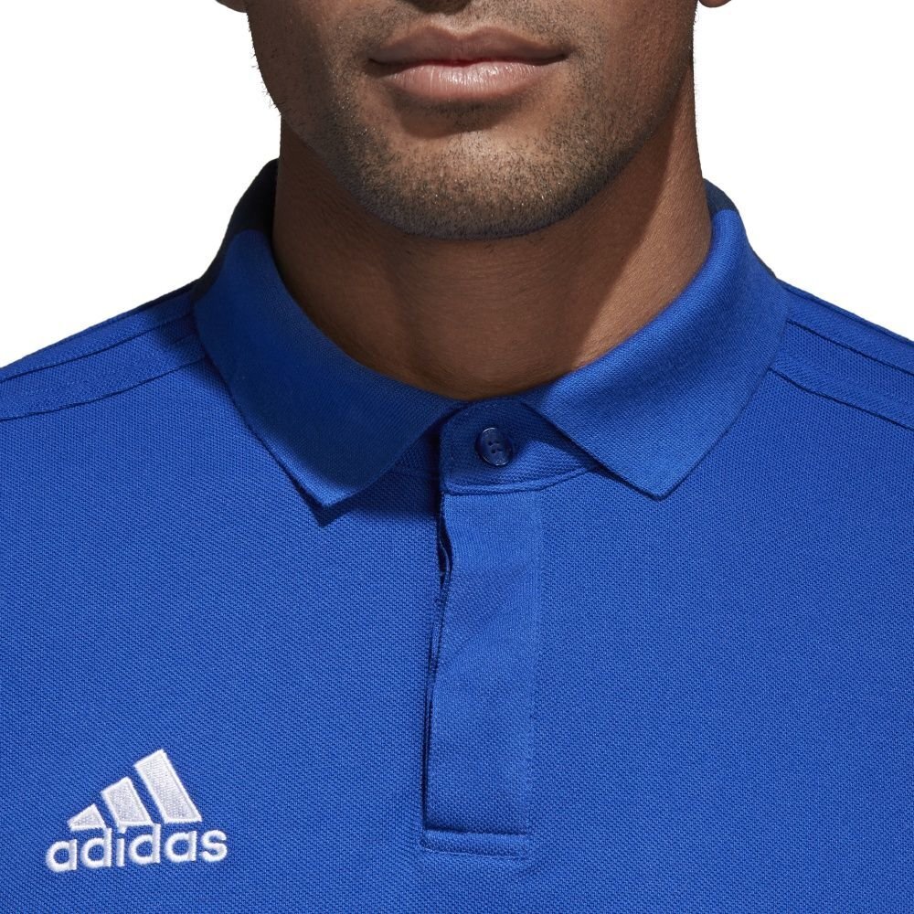 Miesten t-paita Adidas Condivo 18 CO Polo CF4375, sininen. hinta ja tiedot | Miesten T-paidat | hobbyhall.fi