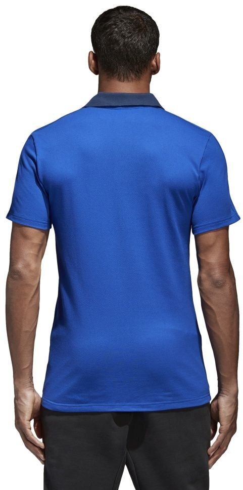 Miesten t-paita Adidas Condivo 18 CO Polo CF4375, sininen. hinta ja tiedot | Miesten T-paidat | hobbyhall.fi