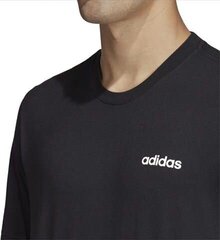 Miesten T-paita Adidas Essentials Plain Tee DU0367, musta hinta ja tiedot | Miesten T-paidat | hobbyhall.fi