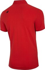 Miesten t-paita 4f NOSH4TSM008, punainen. hinta ja tiedot | Miesten T-paidat | hobbyhall.fi