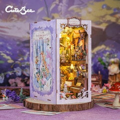 Book Nook miniatyyritalo - Metsäkukkien konsertti - CuteBee hinta ja tiedot | Palapelit | hobbyhall.fi