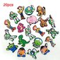 20 kpl Toy Story Buzz Lightyear Shoe Charms, Croc Clog Kengät Tukkisandaalit Koristetarvikkeet Lapsille Pojat Tytöt hinta ja tiedot | Koristeet ja tarrat | hobbyhall.fi