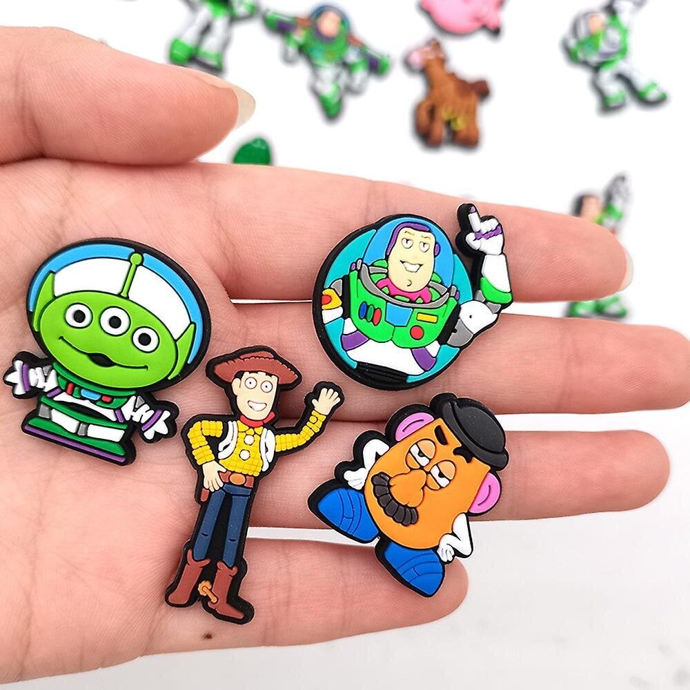 20 kpl Toy Story Buzz Lightyear Shoe Charms, Croc Clog Kengät Tukkisandaalit Koristetarvikkeet Lapsille Pojat Tytöt hinta ja tiedot | Koristeet ja tarrat | hobbyhall.fi