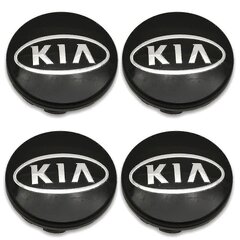 Pölykapselikorkit Kia 60mm 4 kpl hinta ja tiedot | Lisätarvikkeet autoiluun | hobbyhall.fi