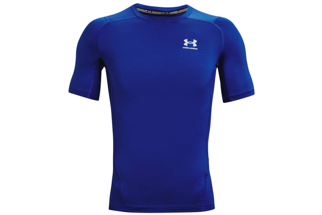 Miesten t-paita Under Armour Heatgear Armour Short Sleeve M 1361518400, sininen hinta ja tiedot | Miesten T-paidat | hobbyhall.fi