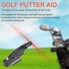 Golf Putter Sight Kannettava golflaserit Putting Trainer Golf Putt Putting Training Tavoite Paranna linjaapuvälineet Korjaustyökalut hinta ja tiedot | Kotitaloustarvikkeet | hobbyhall.fi