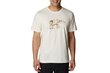 Miesten T-paita Columbia Clarkwall Organic Cotton Tee 1932293102, valkoinen hinta ja tiedot | Miesten T-paidat | hobbyhall.fi