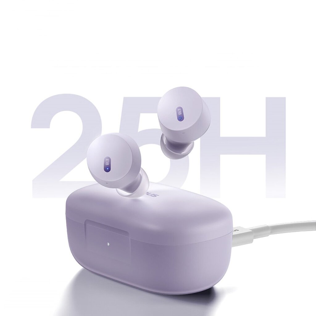 Langattomat kuulokkeet, Baseus E181, TWS ENC IPX4 USB-C, violetti hinta ja tiedot | Kaiuttimet | hobbyhall.fi