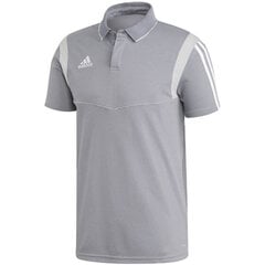 Miesten t-paita Adidas Tiro 19 Cotton Polo M DW4736, harmaa hinta ja tiedot | Miesten T-paidat | hobbyhall.fi