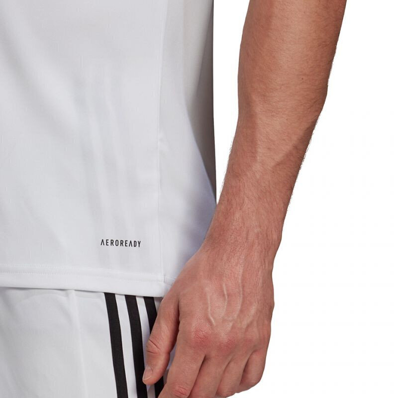 Miesten T-paita Adidas Squadra 21 JSY M GN5723, valkoinen hinta ja tiedot | Miesten T-paidat | hobbyhall.fi
