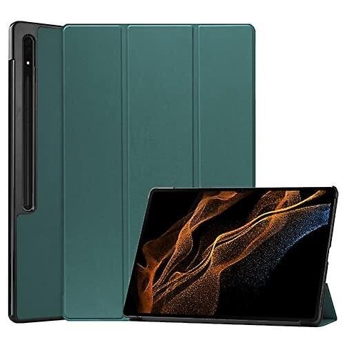 Suojakuori Samsung Galaxy Tab S8 Ultra 14,6 tuumalle 2022, automaattinen lepotila/herätys, ohut jalusta suojakotelot Smart Folio Cover Galaxy Tab S8 Ultra -tabletille (sm-x)