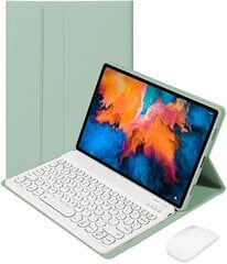 Näppäimistökotelo ja hiiri Lenovo Tab M10 Plus 10.6 (2022 3rd Gen) / Tb-125f Tb-128f, ohut ja kevyt älykotelo irrotettavalla langattomalla Bluetoothilla hinta ja tiedot | Tablettien kotelot ja muut tarvikkeet | hobbyhall.fi