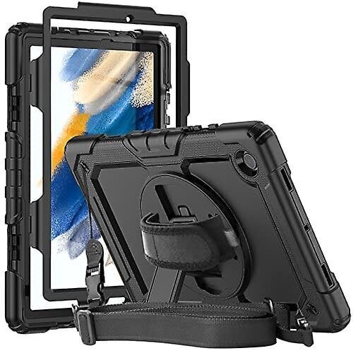 Timoom Samsung Galaxy Tab A8 kotelo 10,5 tuumaa 2022 Sm-x200/sm-x205/sm-x207 Näytönsuojalla kynäpidike | Heavy Duty Kestävä suojakotelo W/st