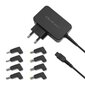 Qoltec 51025" virtalähde 45W 8 plug-ins hinta ja tiedot | Kannettavien tietokoneiden laturit | hobbyhall.fi