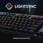 Pelimekaaninen Logitech-näppäimistö, G815 Lightsync RGB, Clicky Switch hinta ja tiedot | Näppäimistöt | hobbyhall.fi