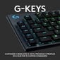 Pelimekaaninen Logitech-näppäimistö, G815 Lightsync RGB, Clicky Switch hinta ja tiedot | Näppäimistöt | hobbyhall.fi