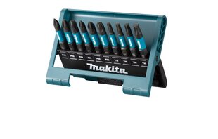 Hylsysarja Makita E-12011 Impact Black Bit-Set, 10 kpl hinta ja tiedot | Käsityökalut | hobbyhall.fi