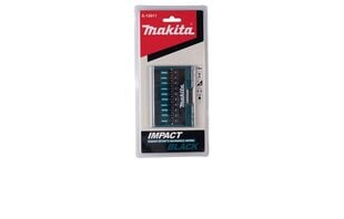 Hylsysarja Makita E-12011 Impact Black Bit-Set, 10 kpl hinta ja tiedot | Käsityökalut | hobbyhall.fi