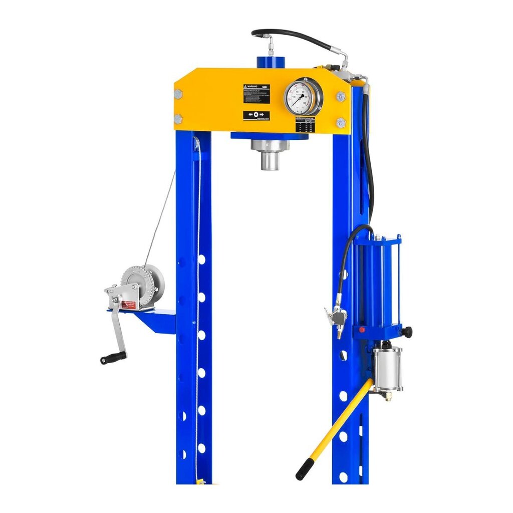 Hydraulinen ja pneumaattinen korjaamopuristin, MSW-WP-50T-P1, 50T 624 bar MSW WP-50T-P hinta ja tiedot | Käsityökalut | hobbyhall.fi