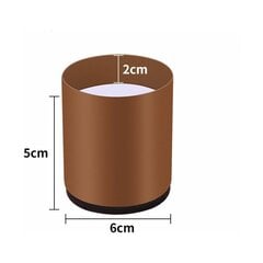 Korotetut sängynjalat 4 hiiliteräksestä, huonekalujen nousukorkeus 5 cm, Triumph, pöydän, tuolin tai sohvan nousut, tilaa säästävä toimisto ja vuodevaatteet hinta ja tiedot | Käsityökalut | hobbyhall.fi