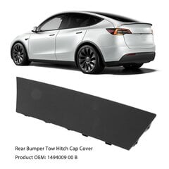 Takapuskurin vetokoukun kannen suojus 1494009 00 B Vetosilmukan koukun kansilevyn vaihto Tesla Model Y 2020-2024 hinta ja tiedot | Käsityökalut | hobbyhall.fi