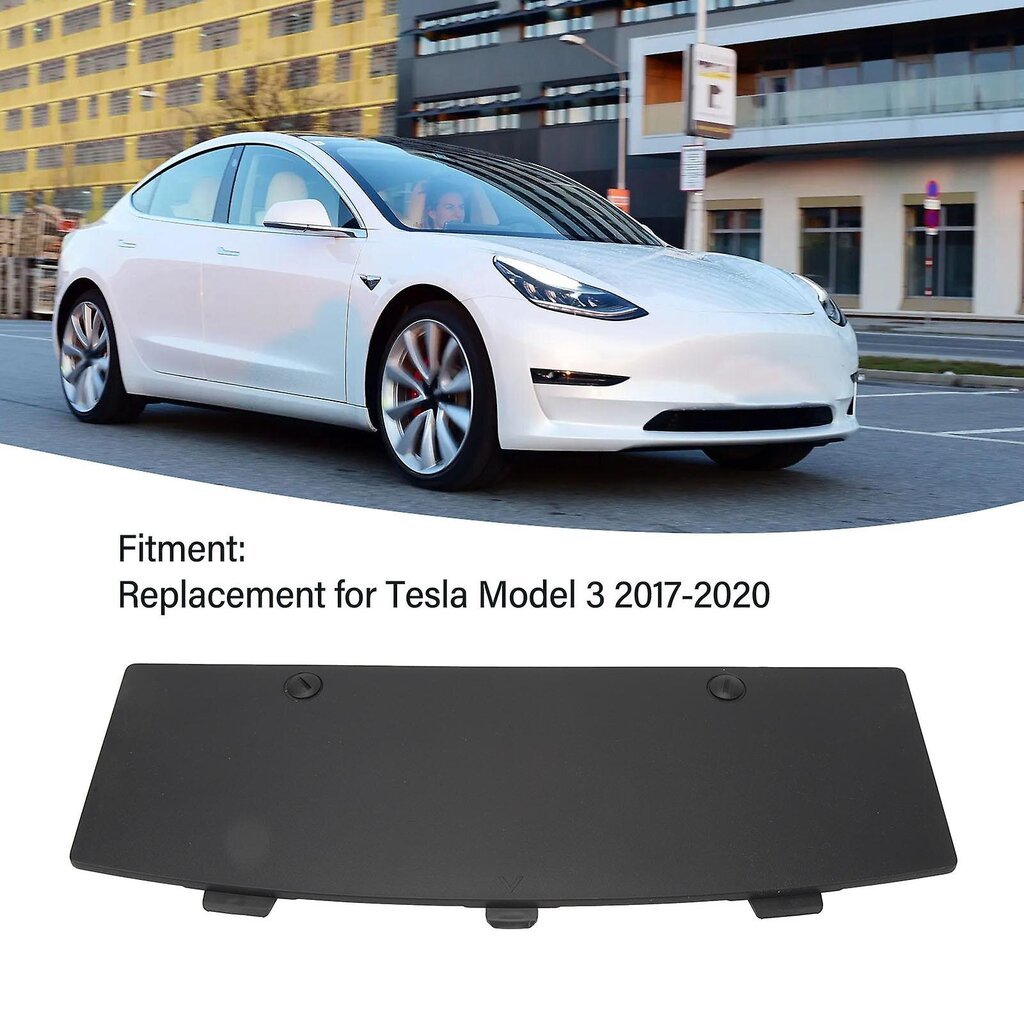 Tesla Model 3 Takapuskurin vetokoukun kansi 1135412 00 - Vaihtovetokoukun reiän kansi (2017-2020) hinta ja tiedot | Käsityökalut | hobbyhall.fi