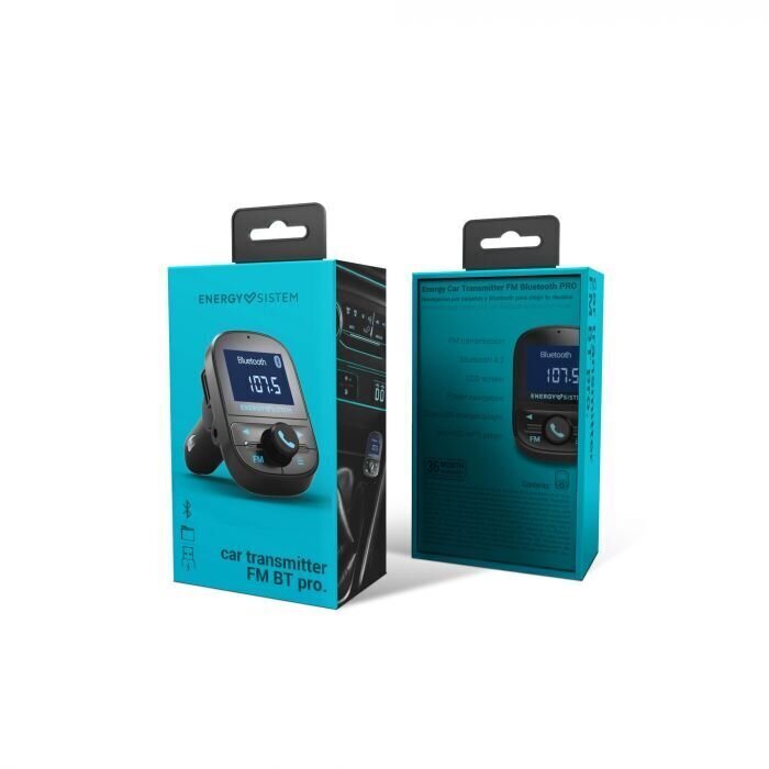 Energy™ Car Transmitter FM Bluetooth Pro hinta ja tiedot | FM-lähettimet ja -sovittimet | hobbyhall.fi